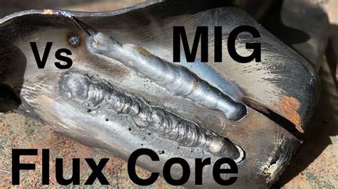 mig welding sheet metal with flux core|mig flux core welding basics.